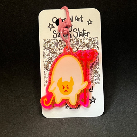 April 2023 Keychain - Deviled Egg