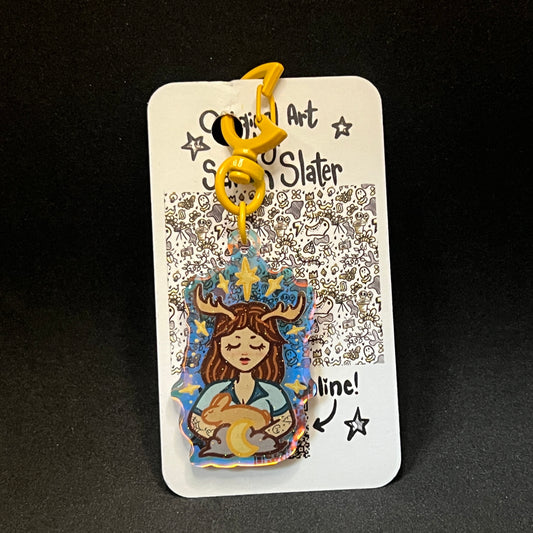 September 2024 Keychain - Bunny Protector