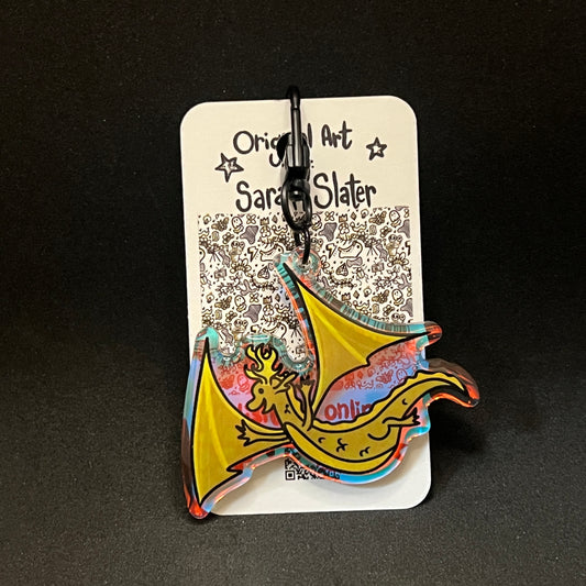 November 2023 Keychain - Leapin' Dwagon