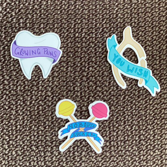 Sweet Tooth Sticker Pack
