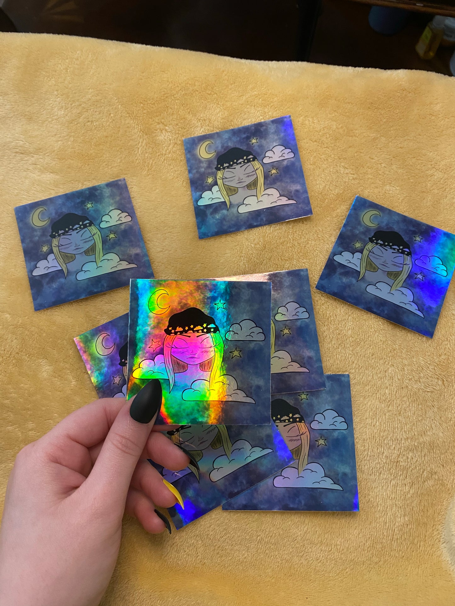 Head in the Clouds Sticker