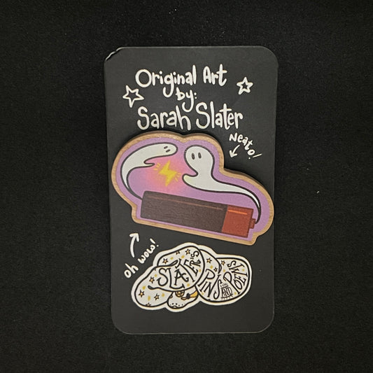 Battery Ghosts Pin