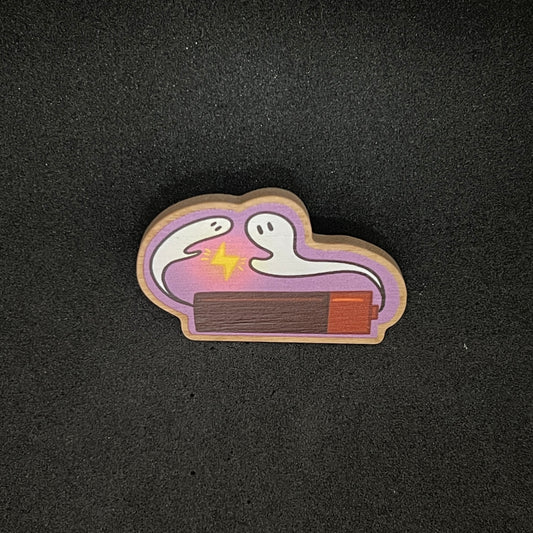 Battery Ghosts Pin