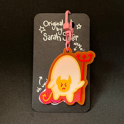 April 2023 Keychain - Deviled Egg