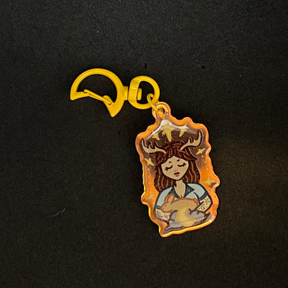 September 2024 Keychain - Bunny Protector