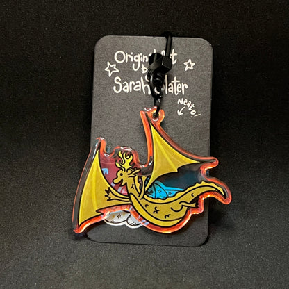 November 2023 Keychain - Leapin' Dwagon