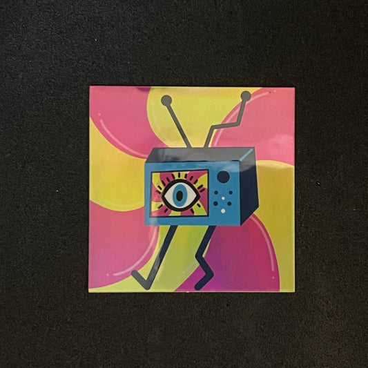Ted the TV Sticker
