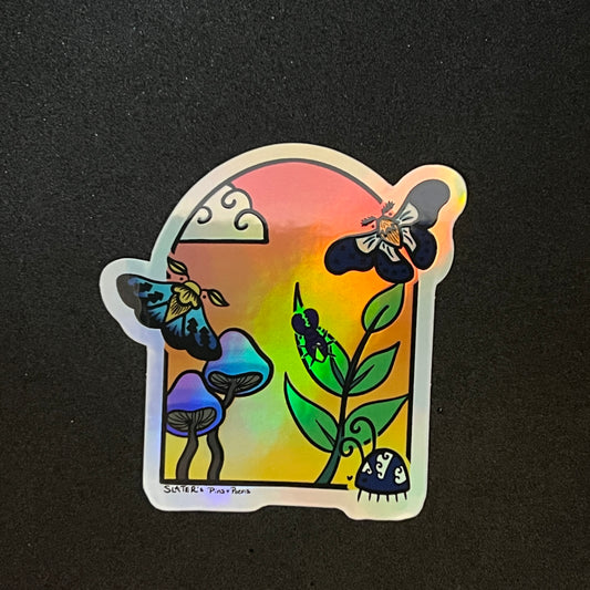 Sunset Buggy Babies Sticker
