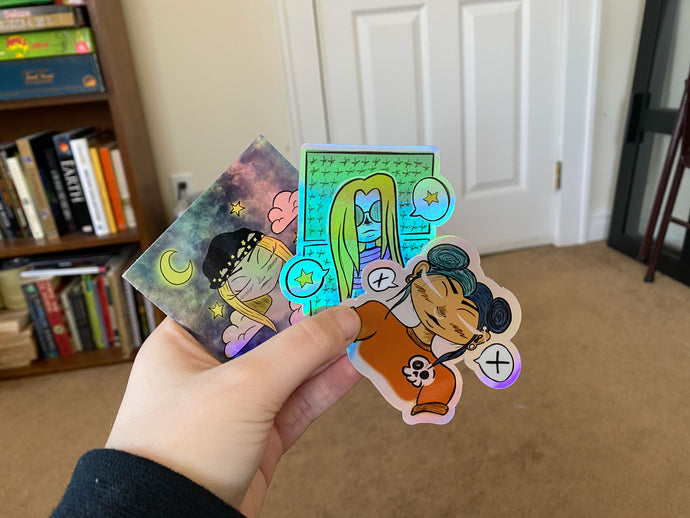 Cool Kids Club Sticker Set