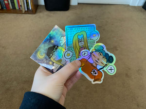 Cool Kids Club Sticker Set